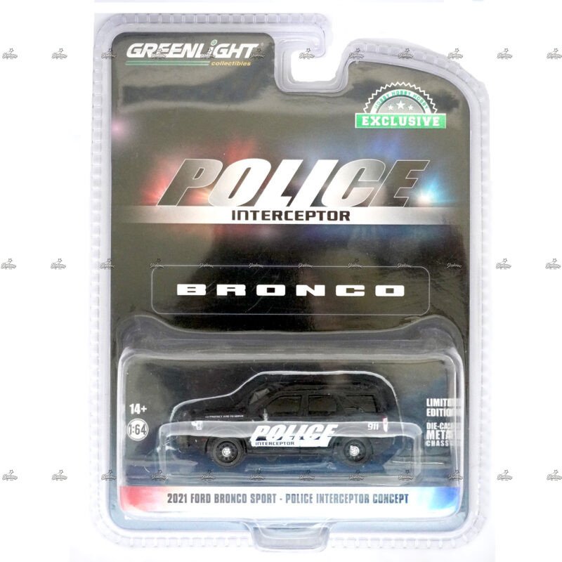 Greenlight 2021 Ford Bronco Sport Police Interceptor Concept