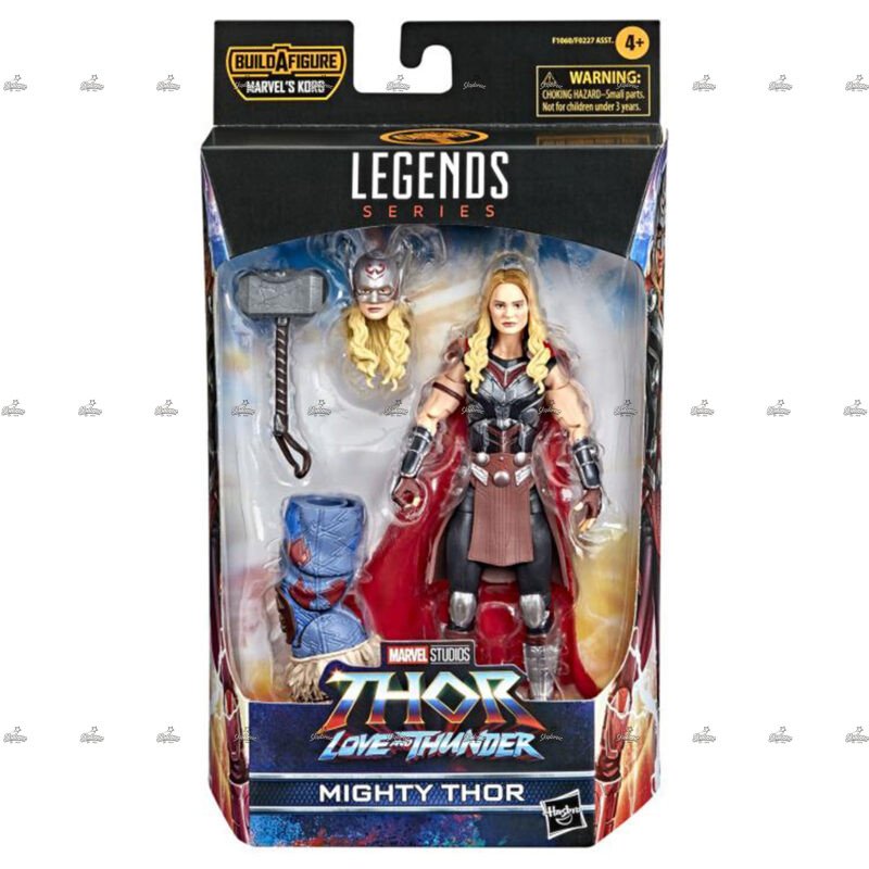 Hasbro The Mighty Thor Action Figure With Mjonir Thor Love And Thunder Marvel Legends Series