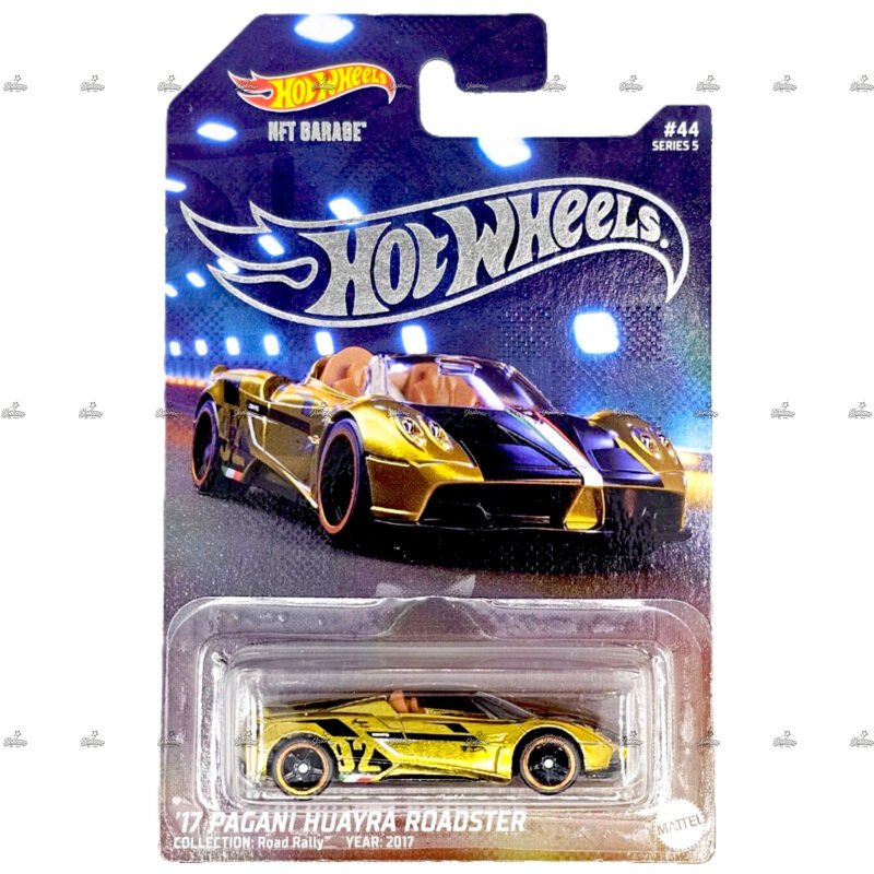 Hot Wheels 17 Pagani Huayra Roadster NFT GARAGE ROAD RALLY