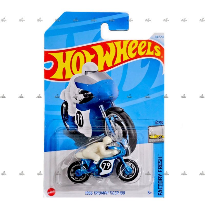 Hot Wheels 1966 Triumph Tiger 100 FACTORY FRESH 1