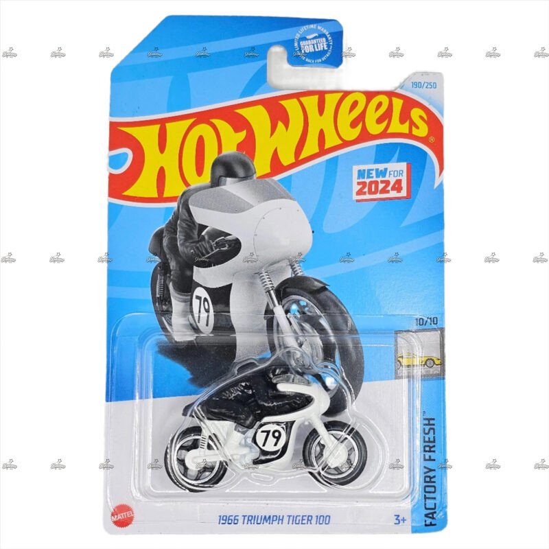 Hot Wheels 1966 Triumph Tiger 100 FACTORY FRESH