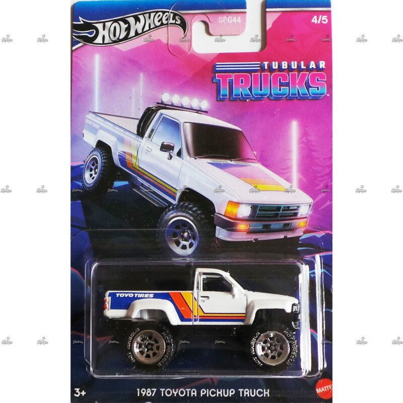 Hot Wheels 1987 Toyota Pickup Truck TUBULAR TRUCKS