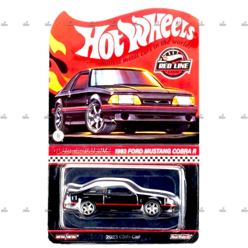 Hot Wheels 1993 Ford Mustang Cobra R RED LINE CLUB