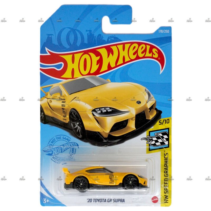 Hot Wheels 20 Toyota GR SUPRA HW SPEED GRAPHICS