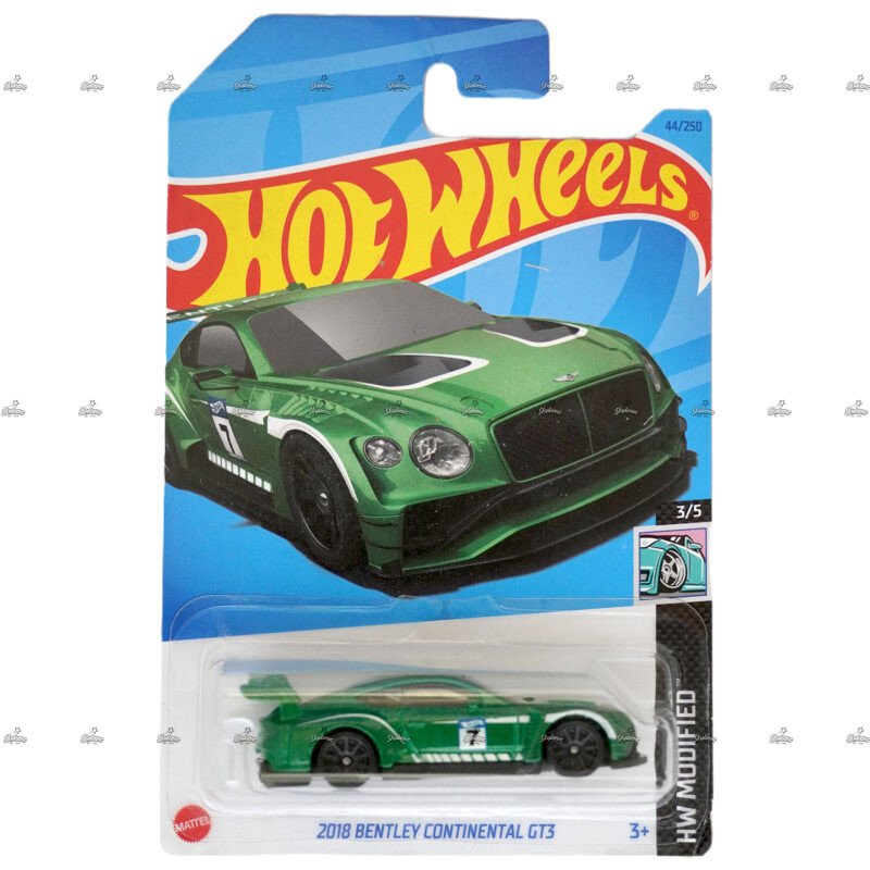 Hot Wheels 2018 Bentley Continental GT3 HW MODIFIED
