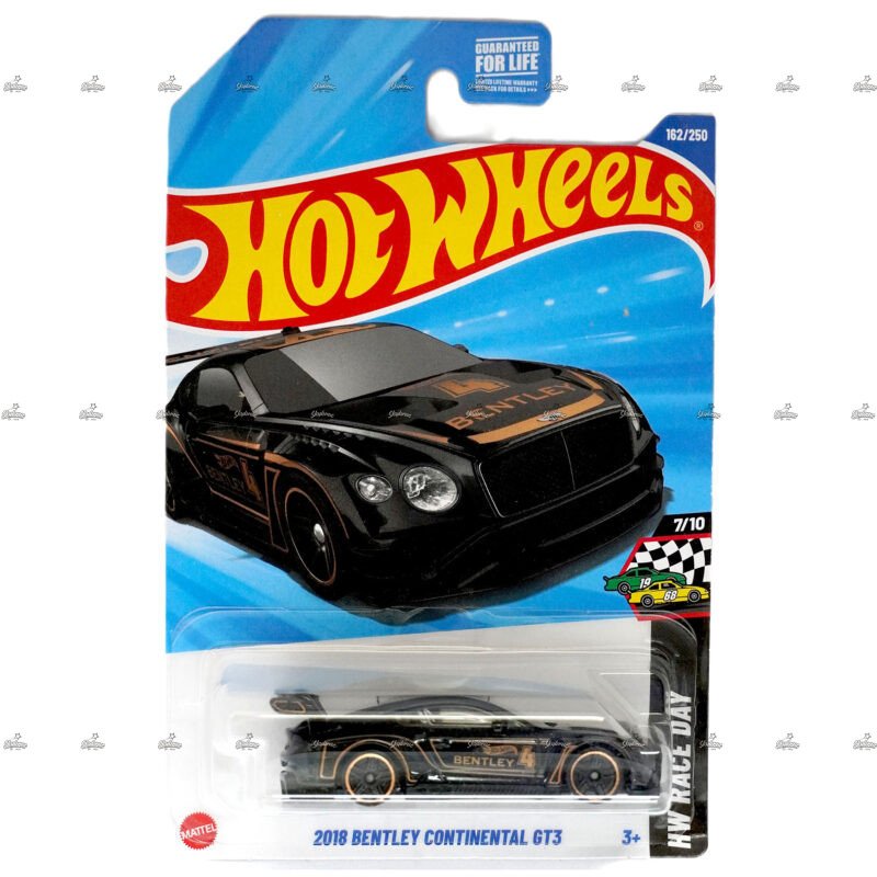 Hot Wheels 2018 Bentley Continental GT3 HW RACE DAY H CASE US CARD