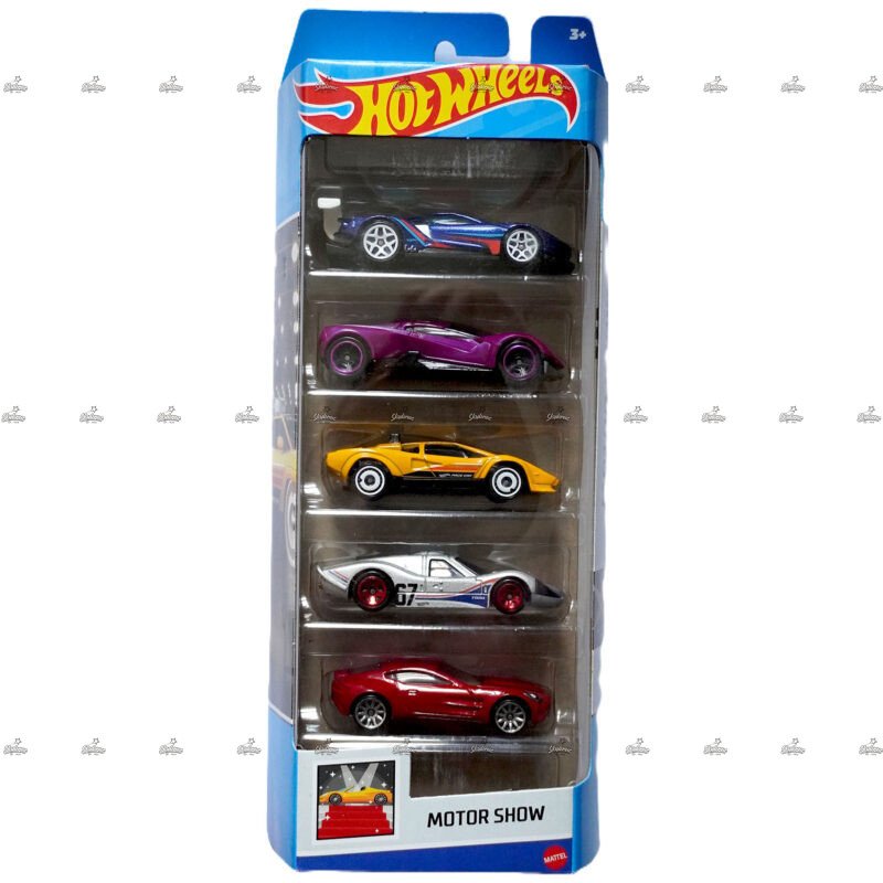 Hot Wheels 5 Pack Motor Show