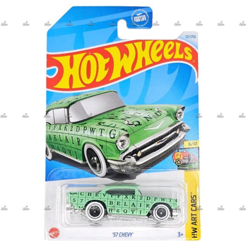 Hot Wheels 57 Chevy HW ART CARS