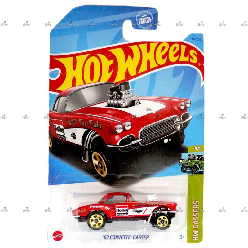 Hot Wheels 62 Corvette Gasser HW GASSERS US CARD