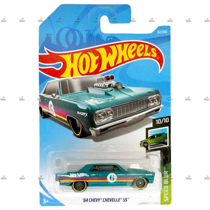 Hot Wheels 64 Chevy Chevelle SS SPEED BLURS