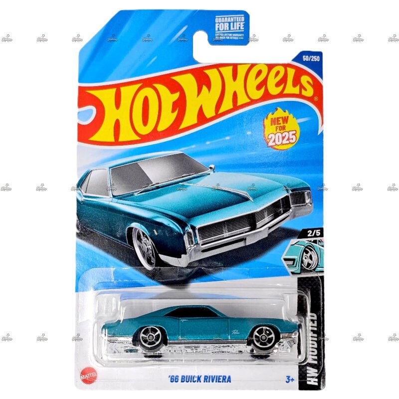 Hot Wheels 66 Buick Riviera HW MODIFIED US CARD