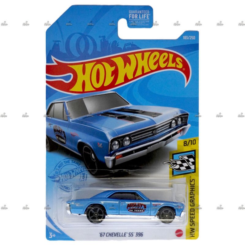 Hot Wheels 67 Chevelle SS 396 HW SPEED GRAPHICS