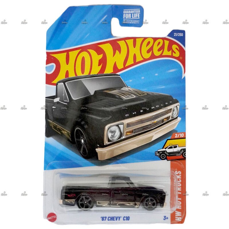 Hot Wheels 67 Chevy C10 HW HOT TRUCKS 2025 F Case U.S. Card