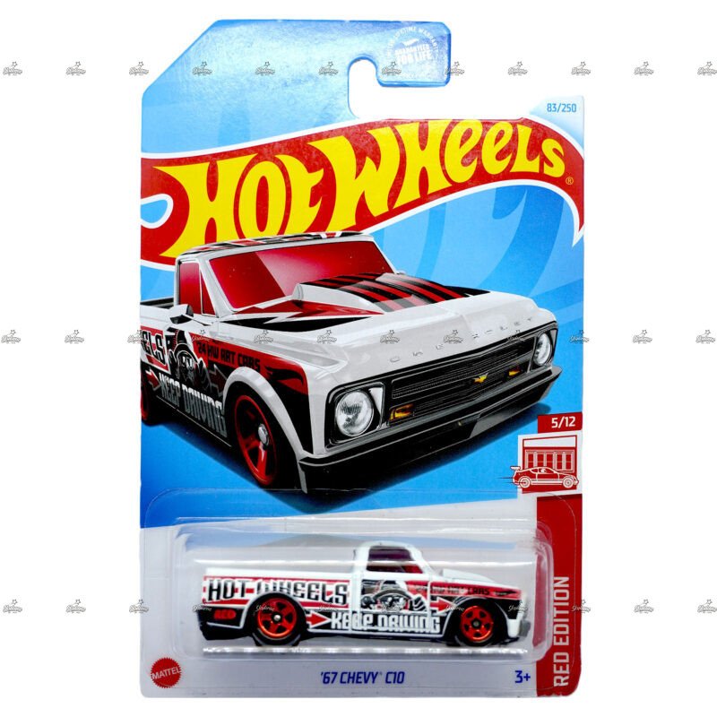 Hot Wheels 67 Chevy C10 RED EDITION