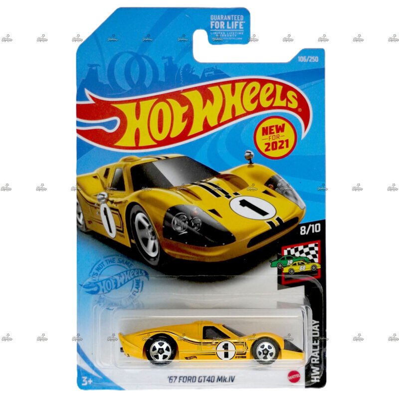 Hot Wheels 67 Ford GT40 Mk.IV HW RACE DAY 1