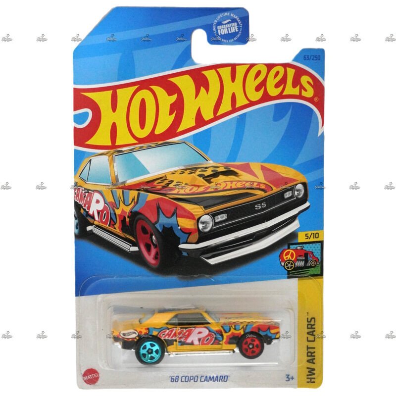Hot Wheels 68 Copo Camaro HW ART CARS 1