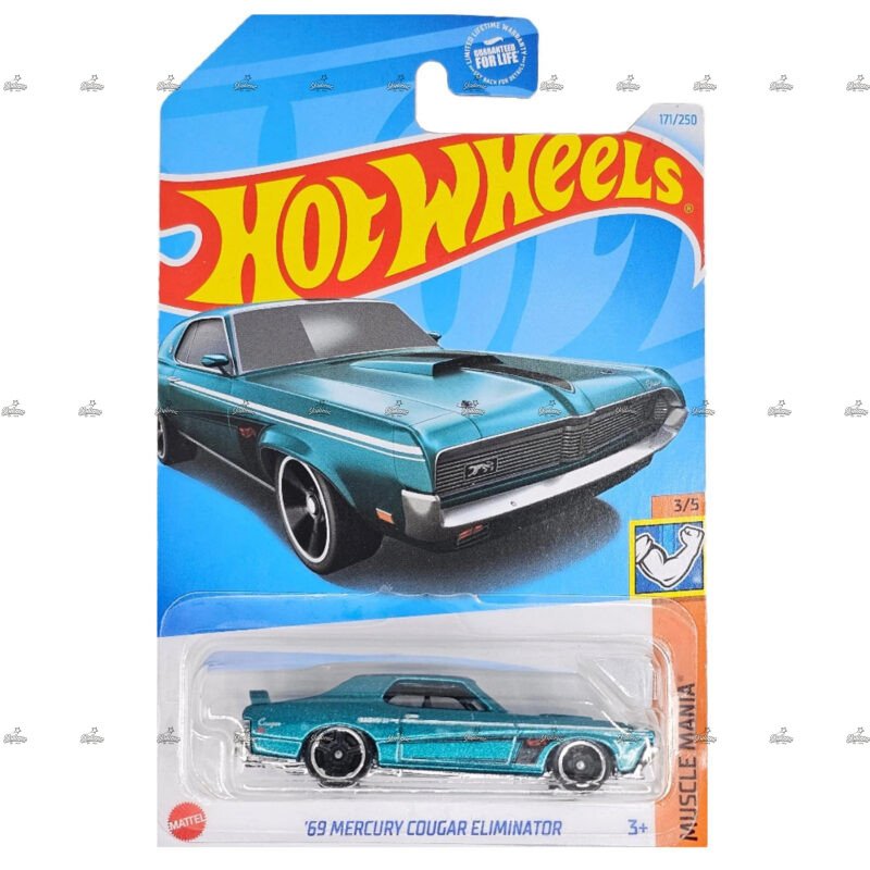 Hot Wheels 69 Mercury Cougar Eliminator MUSCLE MANIA 1