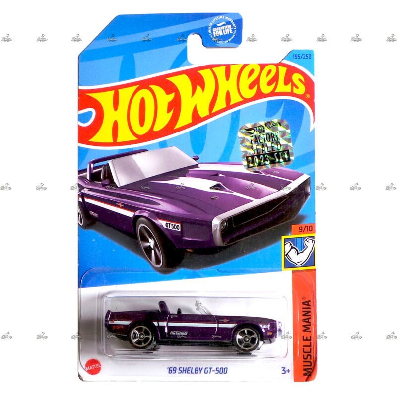 Hot Wheels 69 Shelby GT 500 MUSCLE MANIA FACTORY SEALED