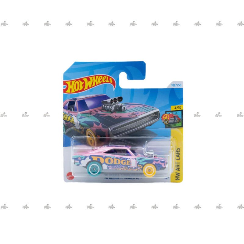 Hot Wheels 70 Dodge Charger RT HW ART CARS