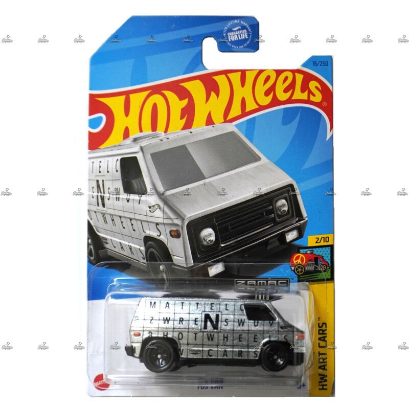 Hot Wheels 70s Van HW ART CARS ZAMAC