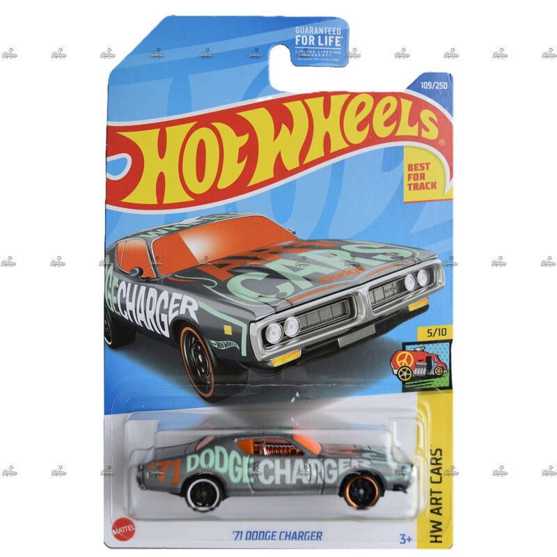 Hot Wheels 71 Dodge Charger HW ART CARS