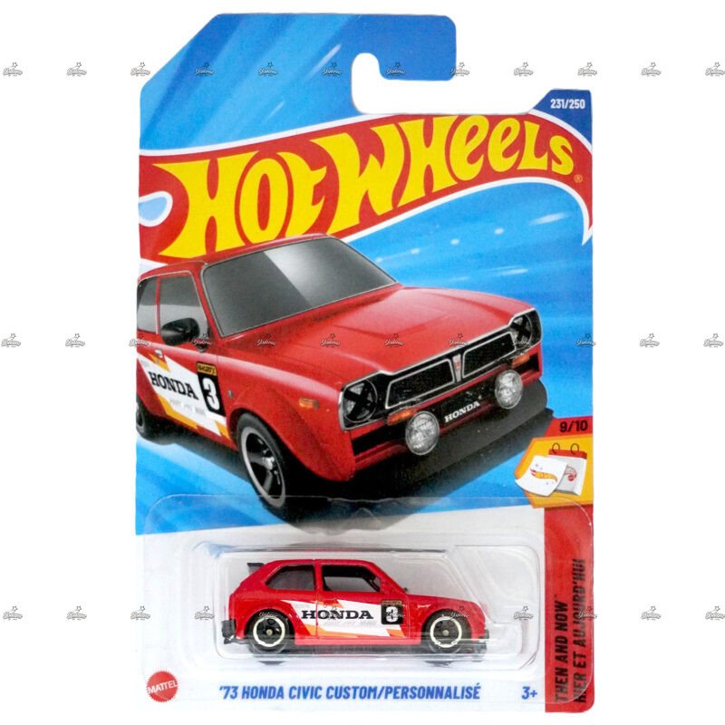 Hot Wheels 73 Honda Civic Custom THEN AND NOW 2025