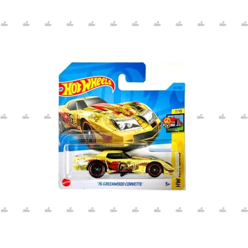 Hot Wheels 76 Greenwood Corvette HW ART CARS