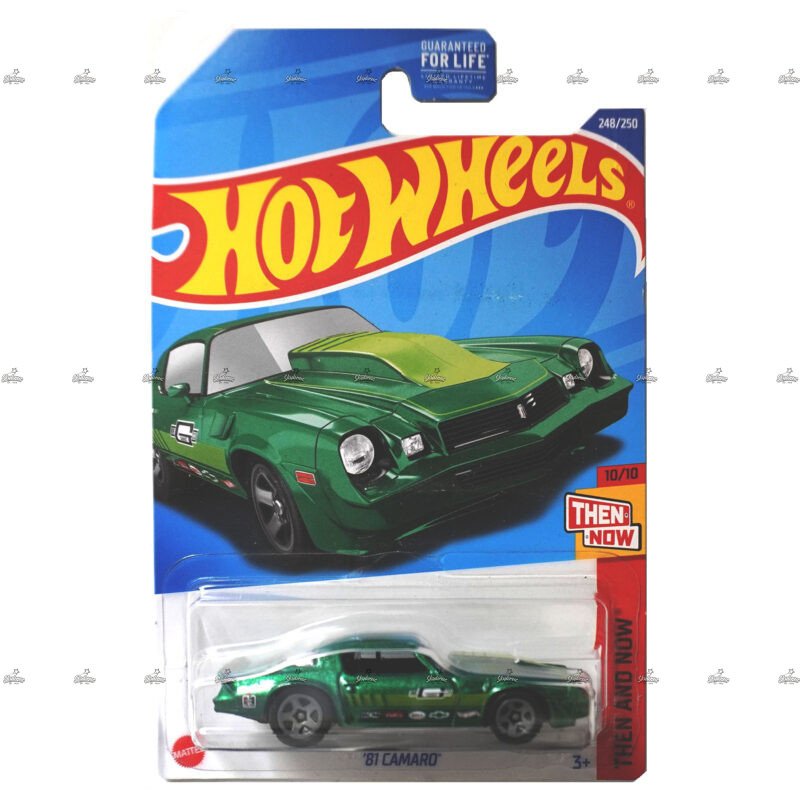 Hot Wheels 81 Camaro THEN AND NOW