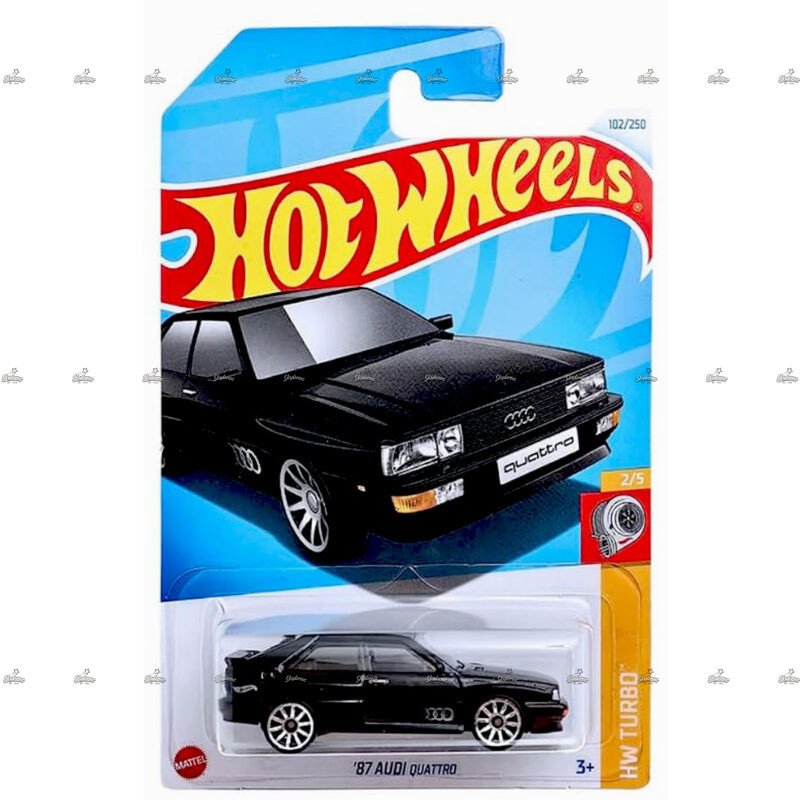 Hot Wheels 87 Audi Quattro HW TURBO 1