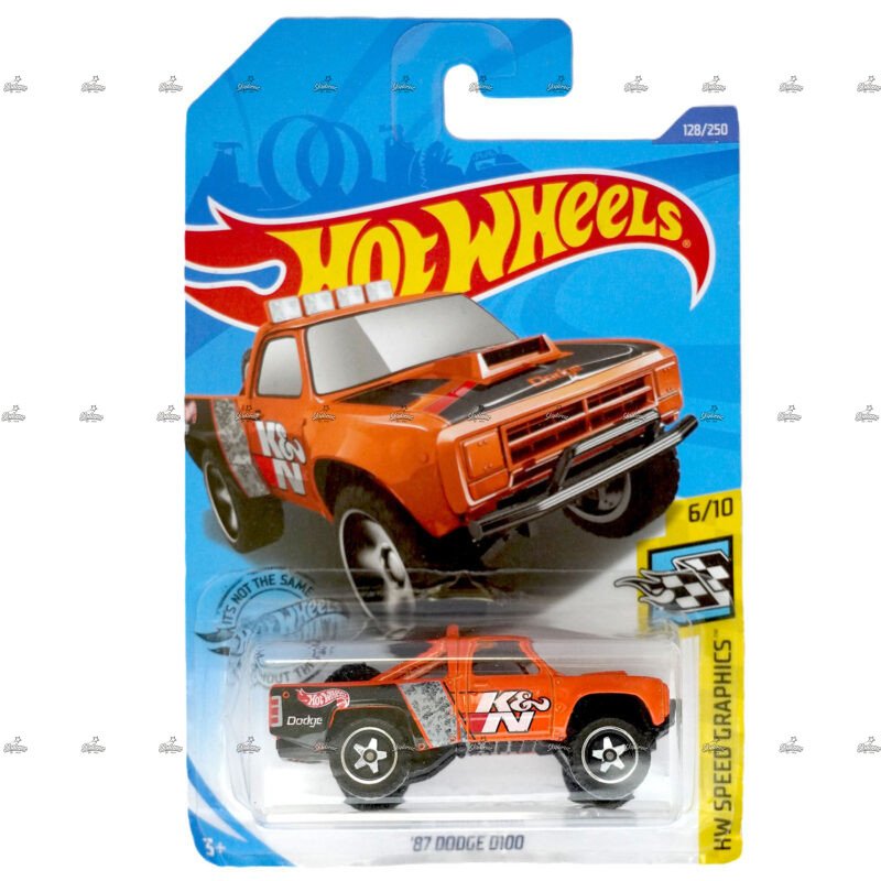 Hot Wheels 87 Dodge D100 HW SPEED GRAPHICS