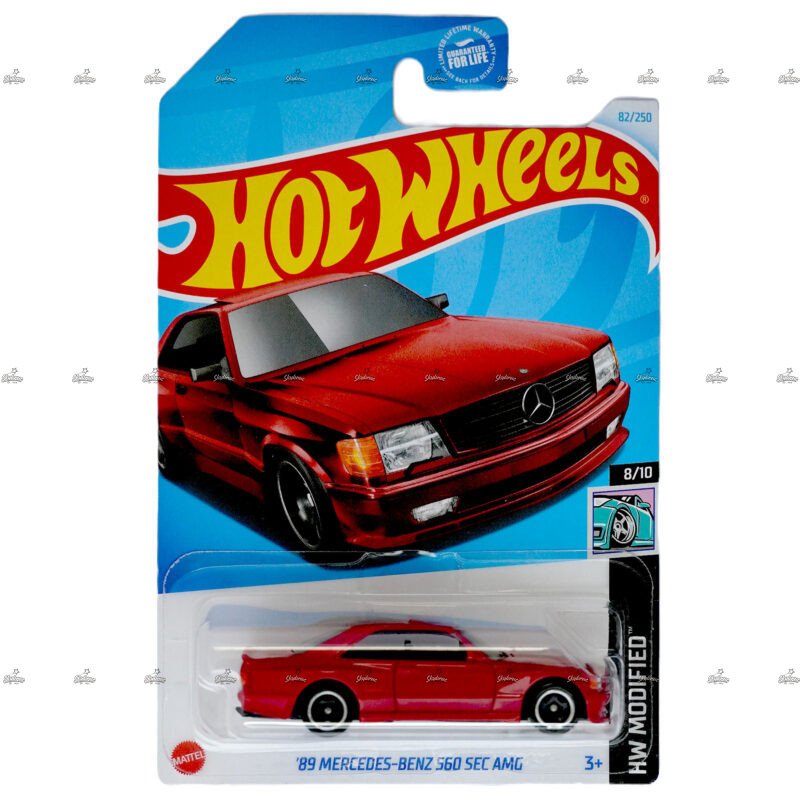 Hot Wheels 89 Mercedes Benz 560 SEC AMG HW MODIFIED 1