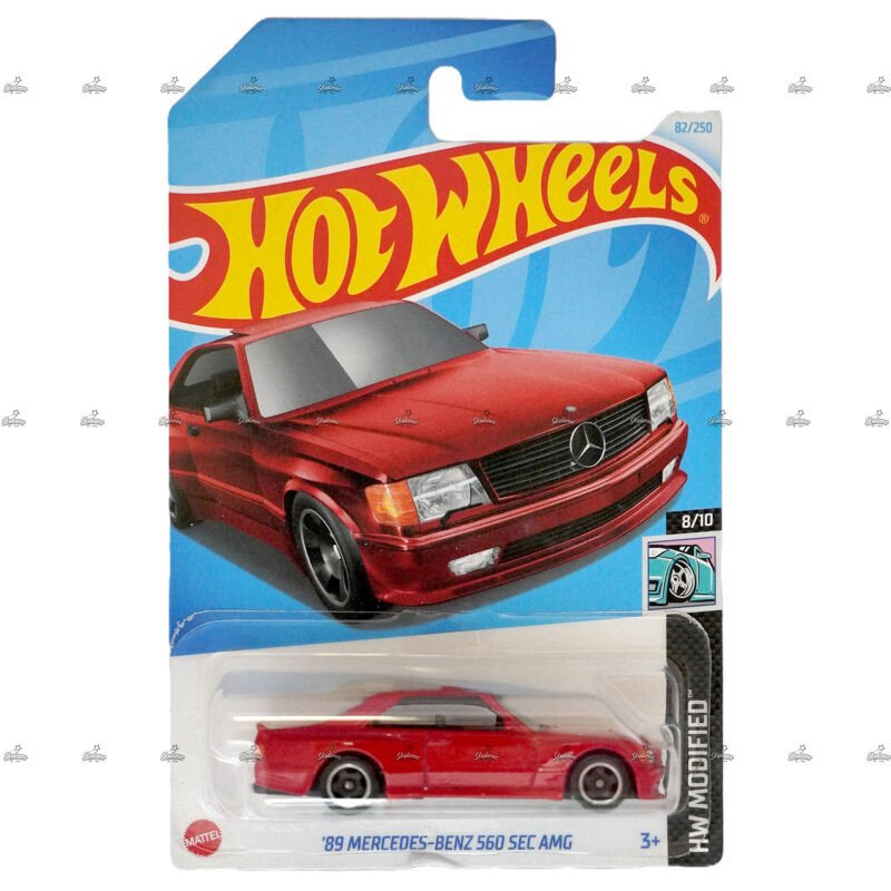 Hot Wheels 89 Mercedes Benz 560 SEC AMG HW MODIFIED
