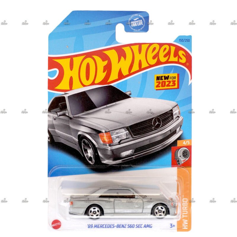 Hot Wheels 89 Mercedes Benz 560 SEC AMG HW TURBO 2023