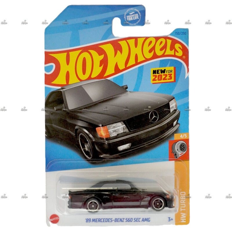 Hot Wheels 89 Mercedes Benz 560 SEC AMG HW TURBO