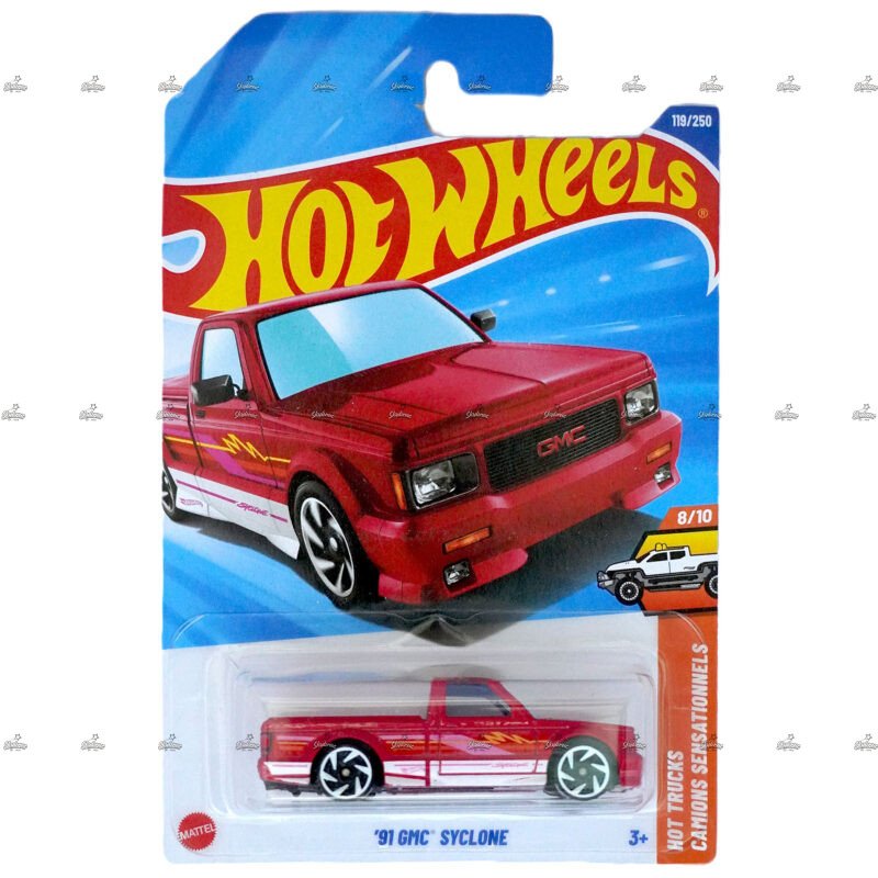 Hot Wheels 91 GMC Syclone HOT TRUCKS 2025