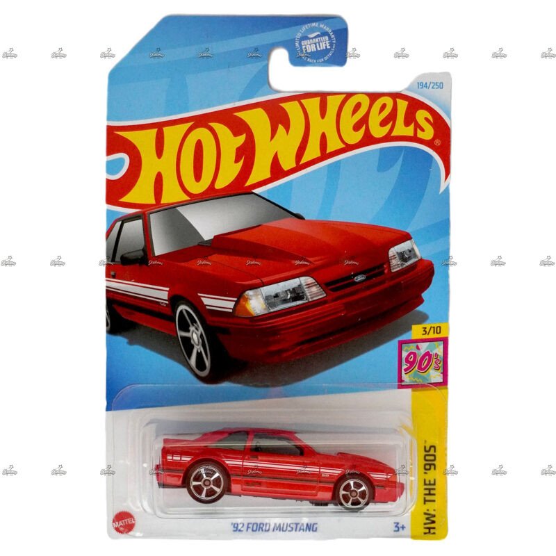 Hot Wheels 92 Ford Mustang HW THE 90S