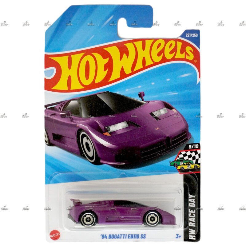 Hot Wheels 94 Bugatti EB110 SS HW RACE DAY 2025