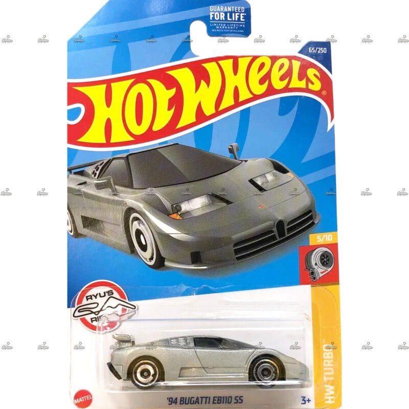 Hot Wheels 94 Bugatti EB110 SS HW TURBO 1