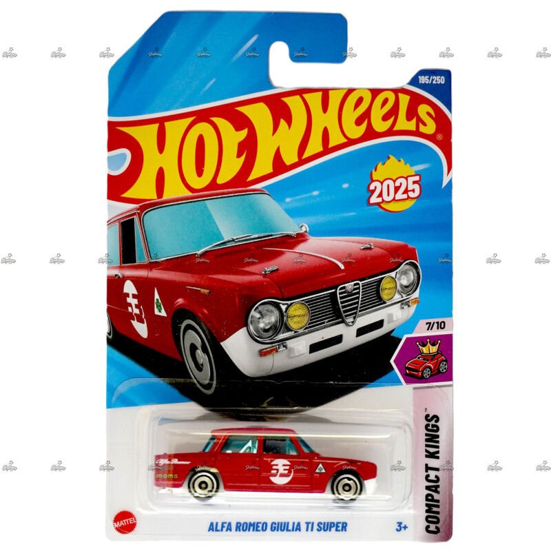 Hot Wheels Alfa Romeo Giulia TI SUPER COMPACT KINGS 2025 1