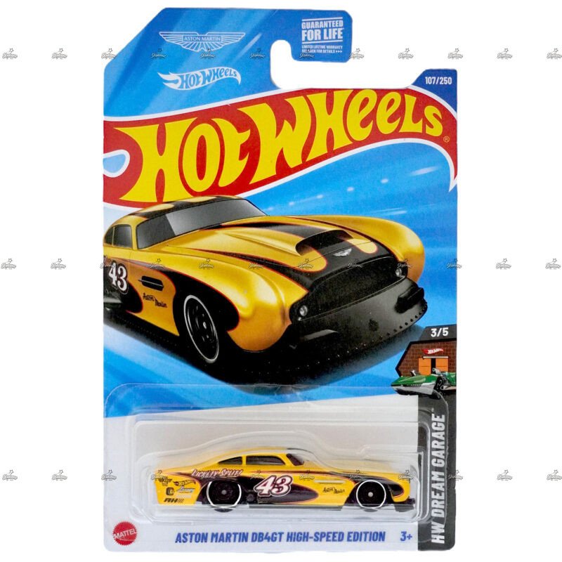 Hot Wheels Aston Martin Db4GT High Speed Edition HW DREAM GARAGE 2025 F Case U.S. Card
