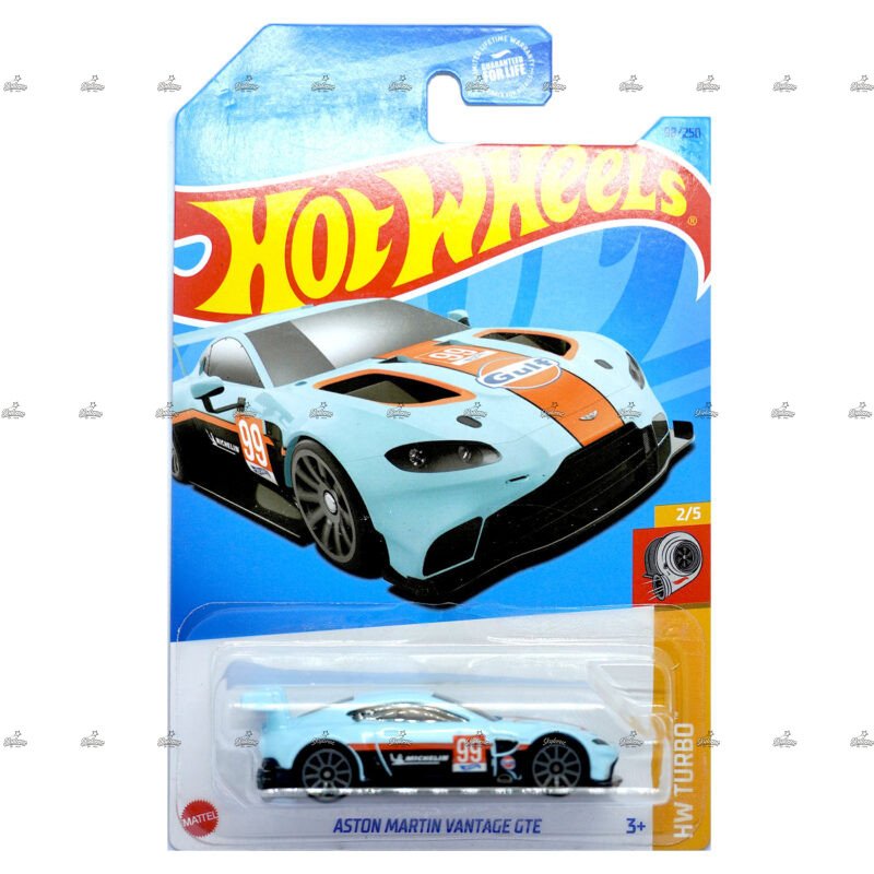 Hot Wheels Aston Martin Vantage GTE HW TURBO GULF EDITION