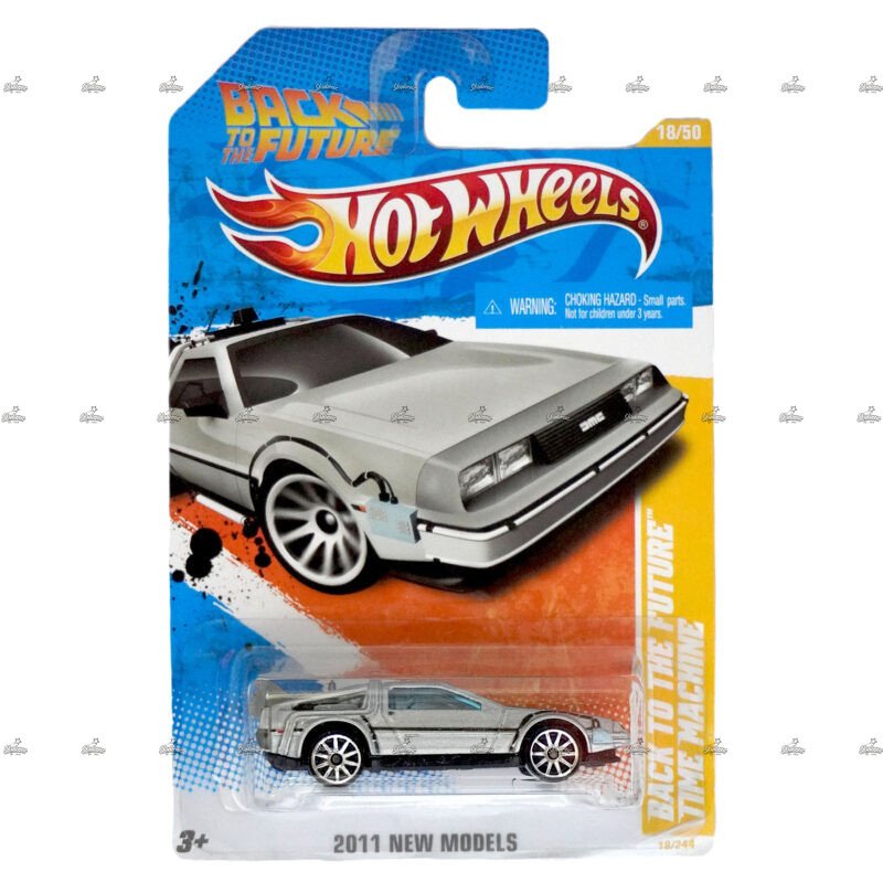 Hot Wheels Back To The Future Time Machine 2011 New Models
