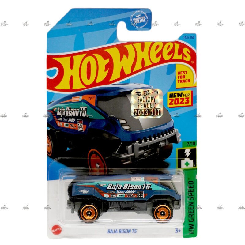 Hot Wheels Baja Bison T5 HW GREEN SPEED FACTORY SEALED