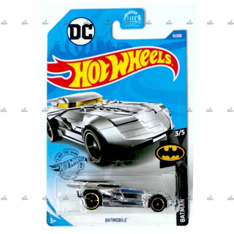 Hot Wheels Batmobile Chrome BATMAN