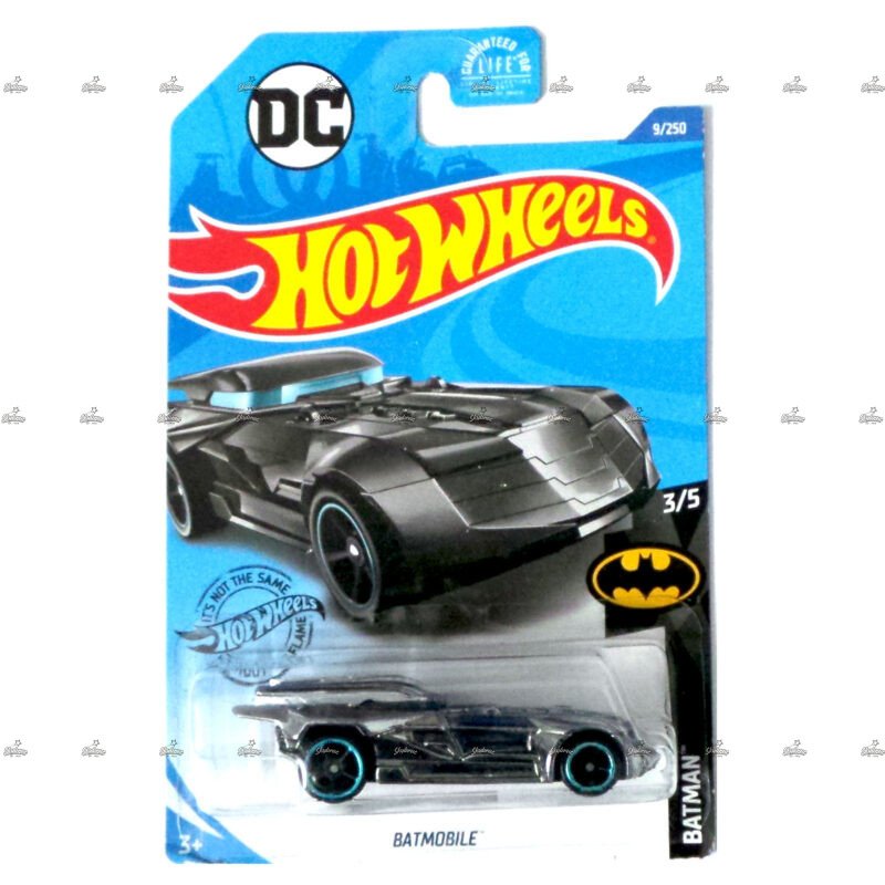 Hot Wheels Batmobile Grey Chrome BATMAN
