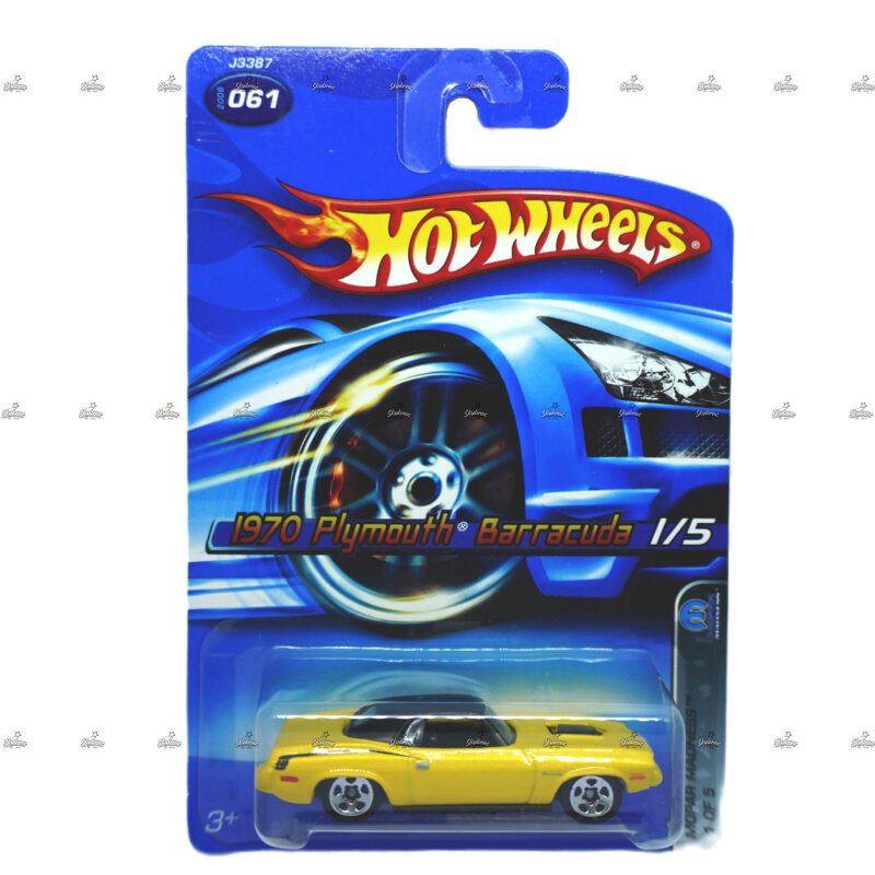 Hot Wheels Blue Card 1970 Plymouth Barracuda MOPAR MADNESS