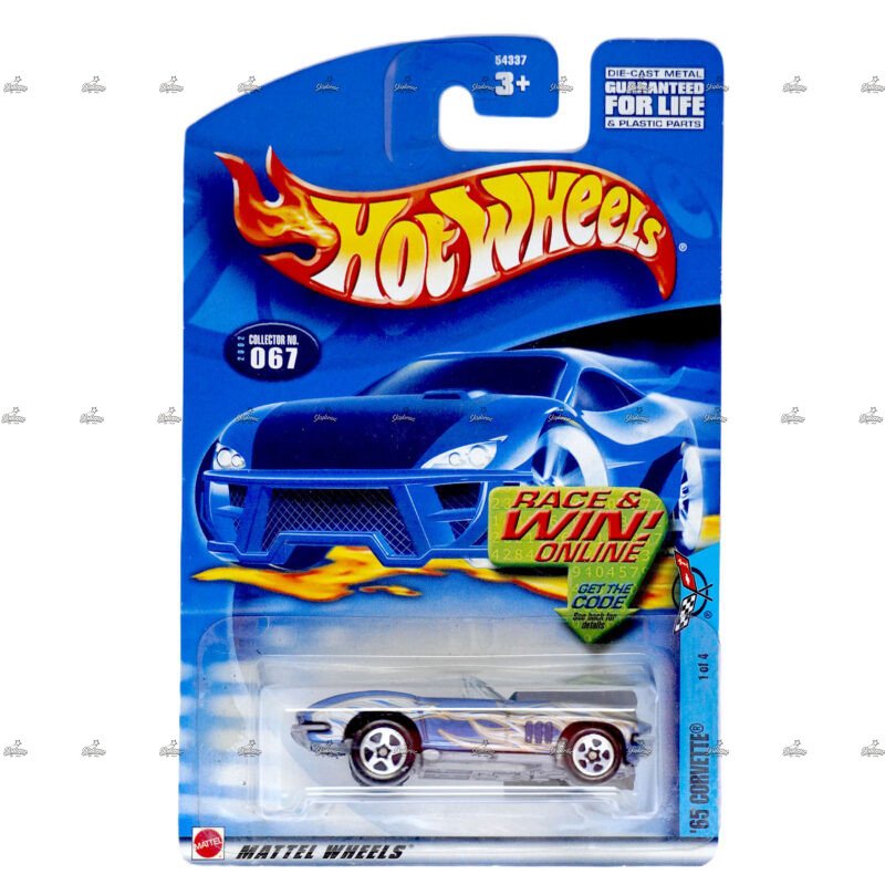Hot Wheels Blue Card 65 Corvette