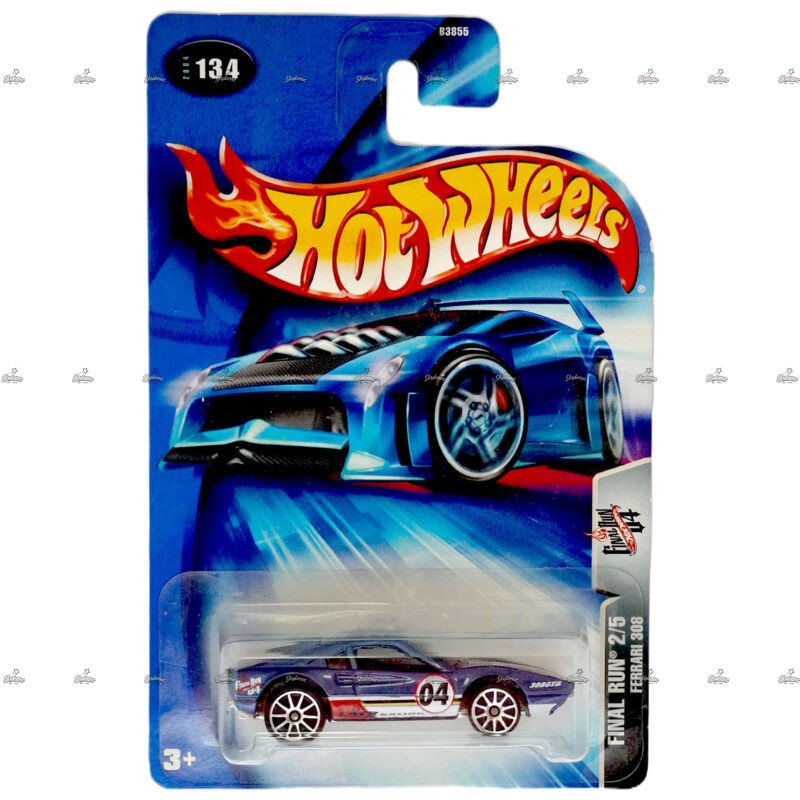 Hot Wheels Blue Card Ferrari 308 FINAL RUN 2 5