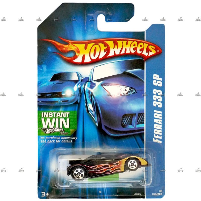 Hot Wheels Blue Card Ferrari 333 SP