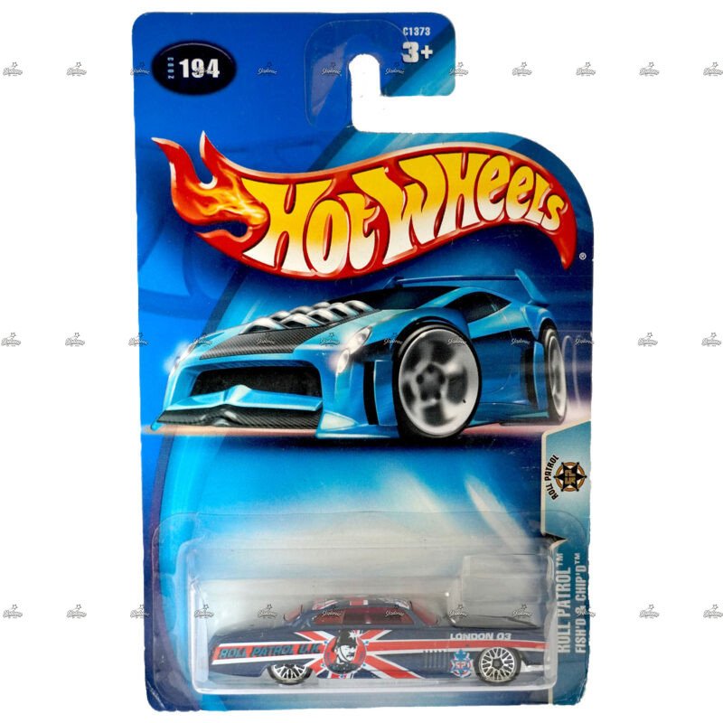 Hot Wheels Blue Card FishD ChipD ROLL PATROL